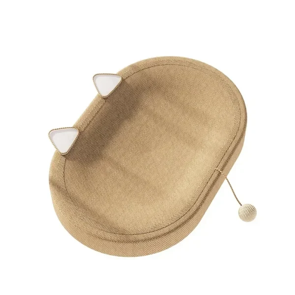 Cat Scratching Board Cat Litter Large Oval Sisal Basin Abrasion Claw Wear-resistant Does Not Fall Off The Chip Pet Supplies - Image 5